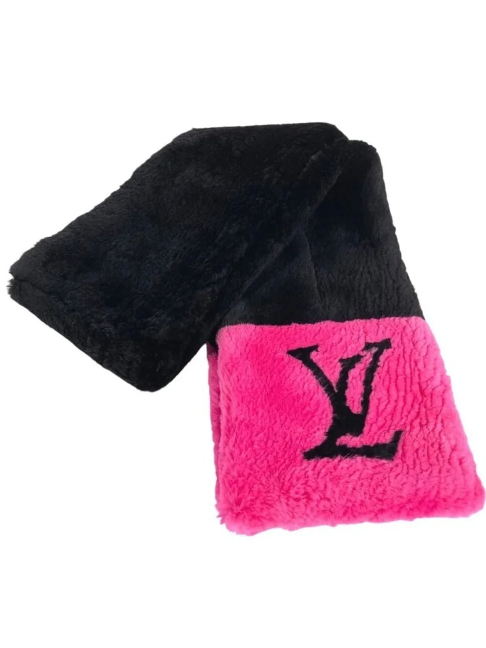 Louis Vuitton Scarf Echarpe LV in the City Silk Pink